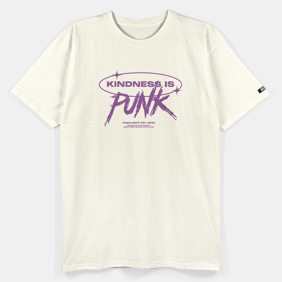 KINDNESS IS PUNK T SHIRT THECLINO