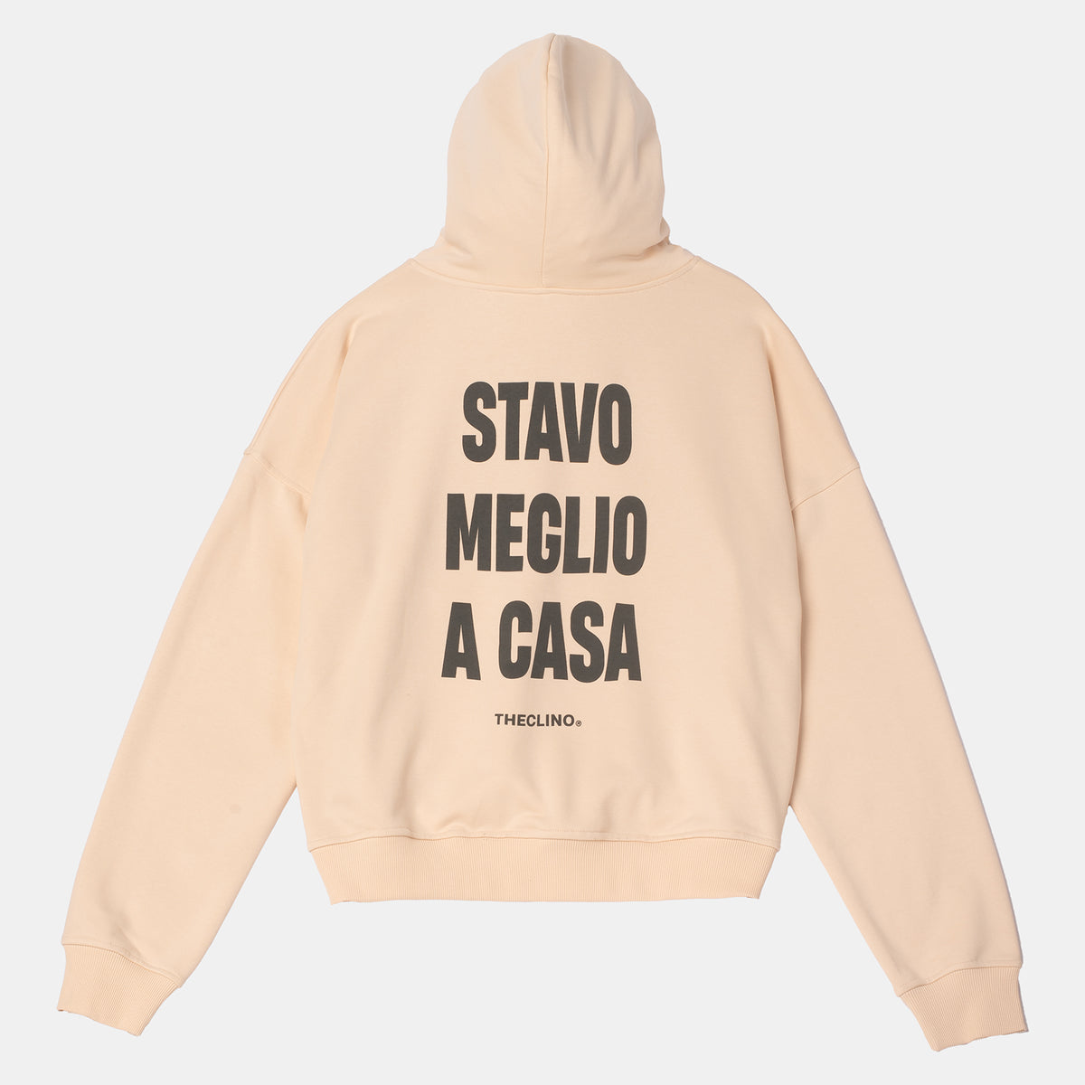 HOODIE STAVO MEGLIO A CASA
