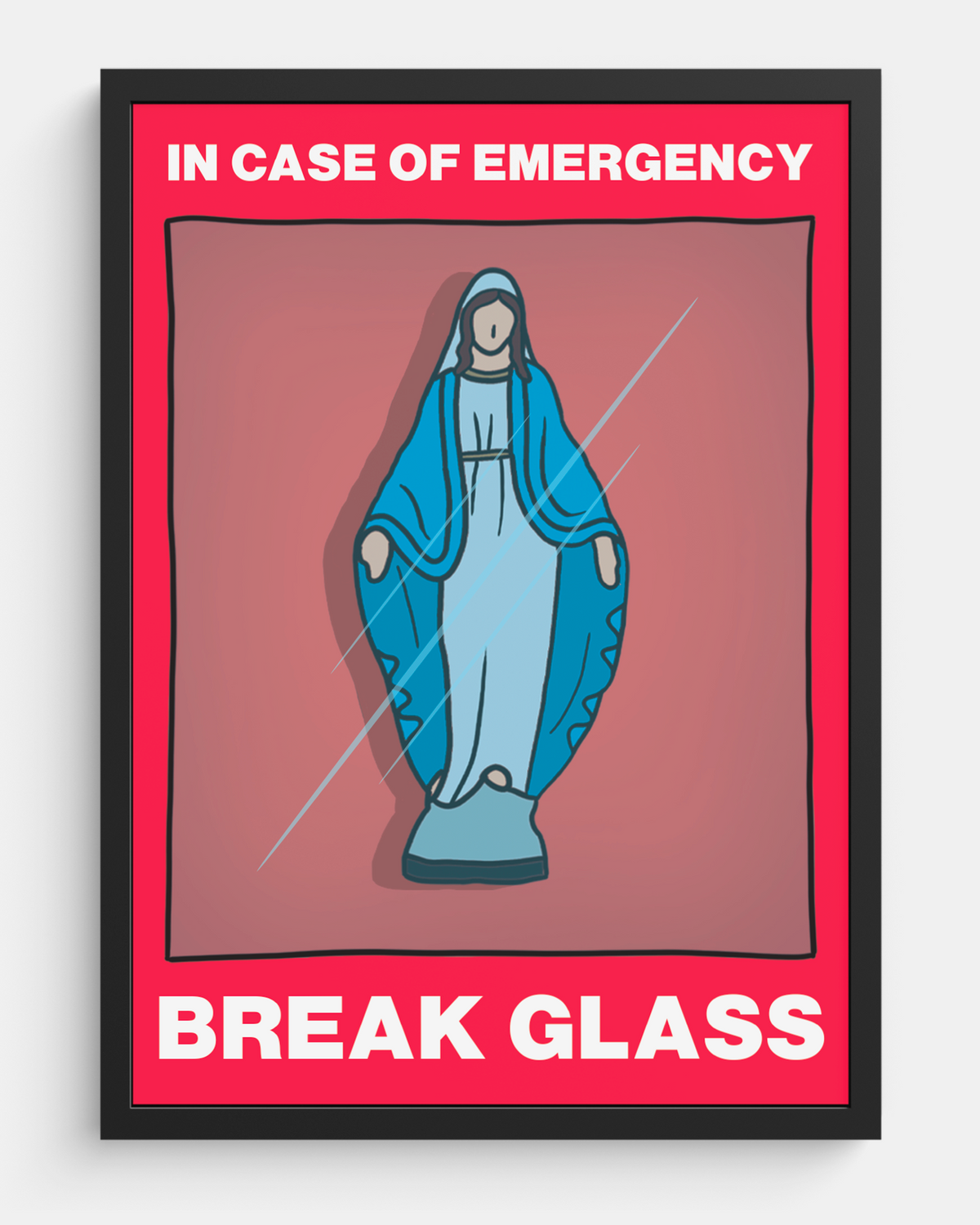 POSTER BREAK GLASS – THECLINO®